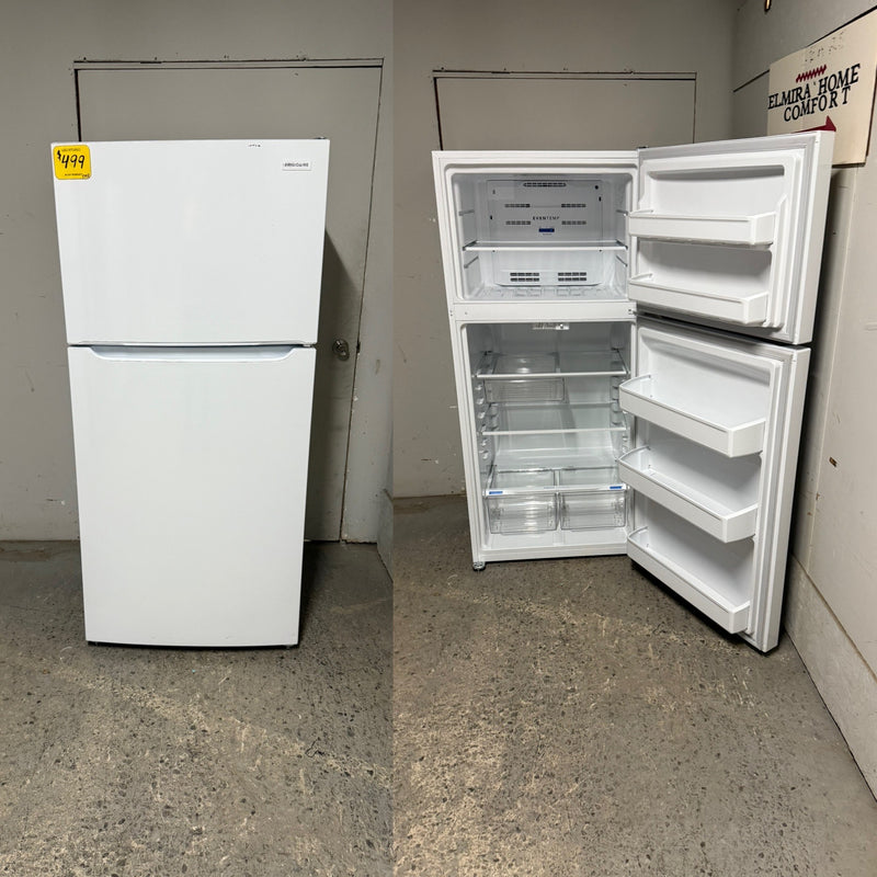 Used Frigidaire White Top Mount Fridge