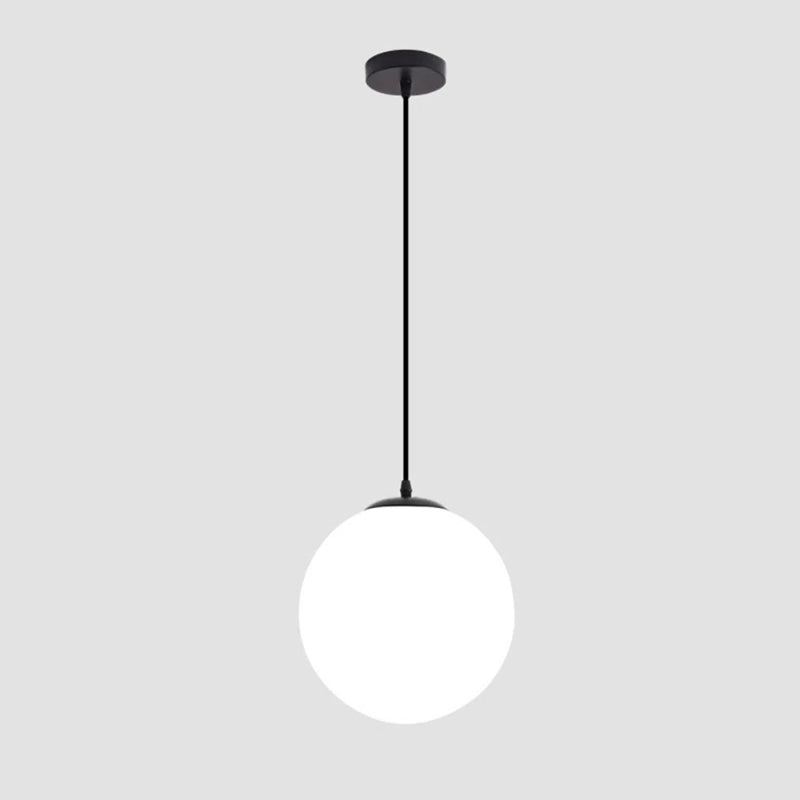 Latitude Run® Single Black Hanging Light Pendant C002965741 - Refurbished