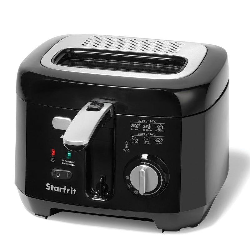 Starfrit 2.5L Oil Fryer with Removable Ceramic Bowl 024611 - Refurbished