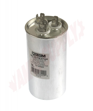 Rotom Dual Round Voltage Run Capacitor 35/7.5 MFD, 370/440v