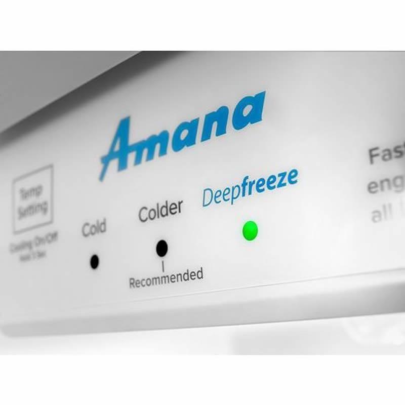 Amana 18 cu Upright Freezer AZF33X18DW - Scratch and Dent