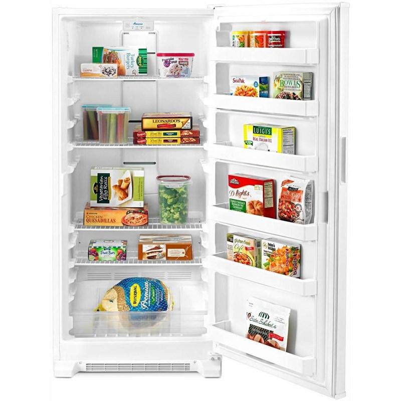 Amana 18 cu Upright Freezer AZF33X18DW - Scratch and Dent