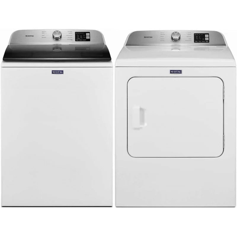 Maytag Top Load Laundry Set MVW6200KW, YMED6200KW - Scratch and Dent