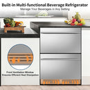 Nipus Built-In 24" Single Zone Beverage Drawer Fridge