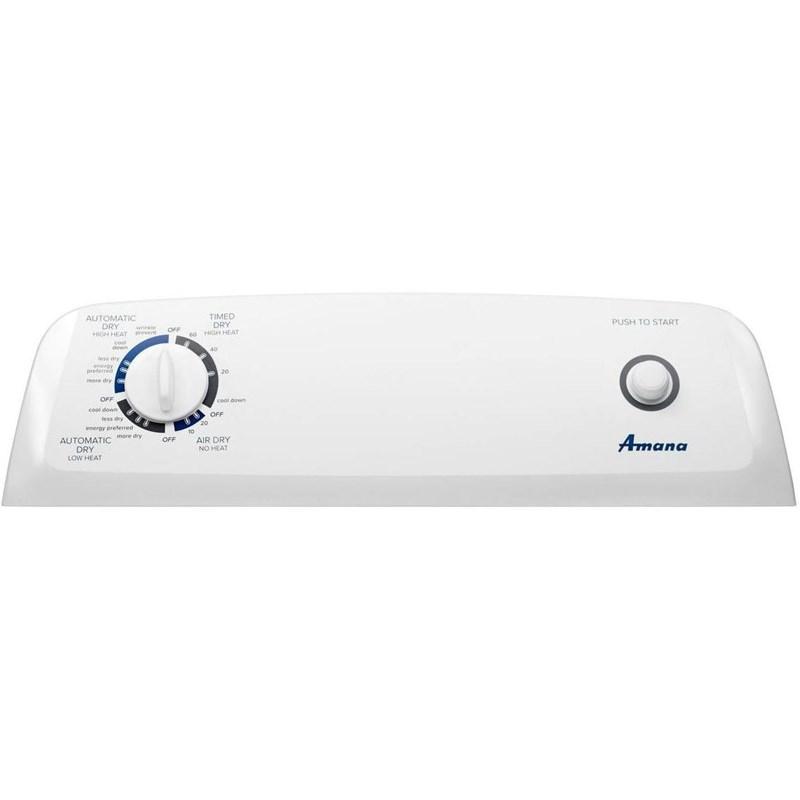 Amana 6.5 cu Gas Dryer NGD4655EW - Scratch and Dent