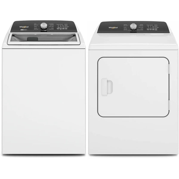 Whirlpool Top Load Laundry Set WTW5057LW, YWED5050LW - Scratch and Dent