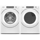 Whirlpool 5 cu Washer and 7.4 cu Electric Dryer Laundry Set WFW560CHW, YWED5620HW - Scratch and Dent