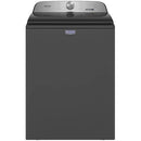 Maytag Pet Pro 5.4 cu Washer and 7 cu Dryer Electric Laundry Set MVW6500MBK, YMED6500MBK - Floor Model