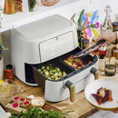 Beautiful 9 qt TriZone Air Fryer by Drew Barrymore EK-90X20C - Refurbished