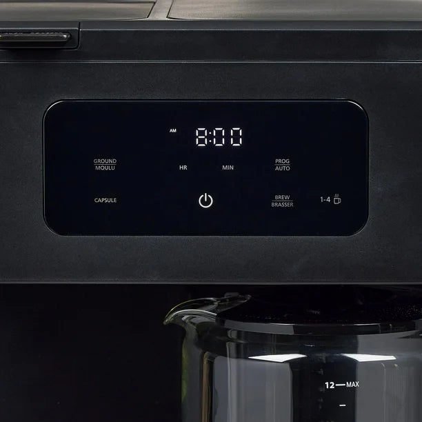 Mainstays Single Serve Dual Brew Side by Side Coffee Maker MS-202531 - Refurbished