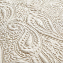 Ensemble de couvre-lit matelassé en satin 4 pièces Home Soft Things - Champagne - GHY-14015 - Comme neuf