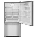 Maytag 33 inch 22 cu Bottom Mount Fridge MBF2258FEZ - Scratch and Dent