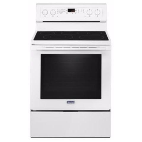 Maytag 30" 6.4 cu Glass Top Range YMER8800FW - Scratch & Dent