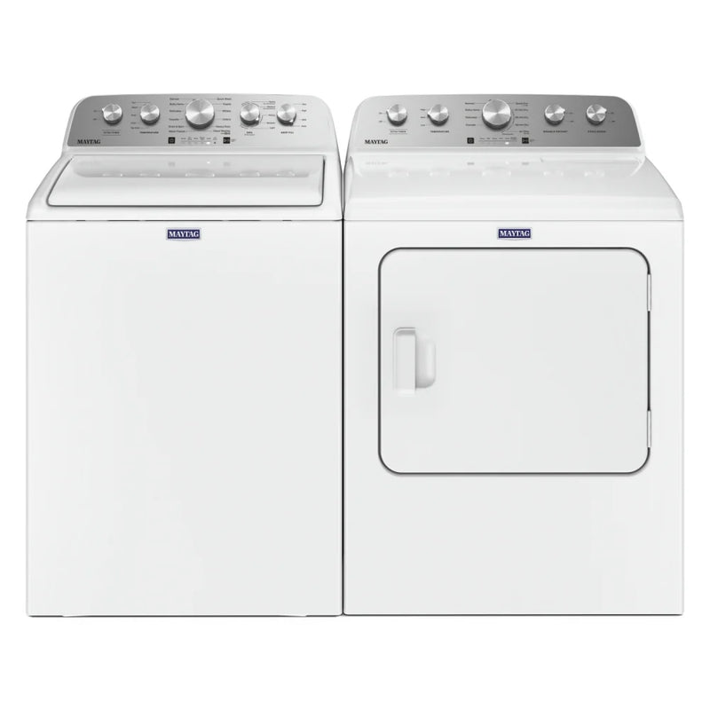 Maytag Top Load Laundry Set MVW5035MW, YMED5030MW - Scratch and Dent