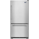 Maytag 30 inch 19 cu Bottom Mount Fridge MBR1957FEZ - Scratch and Dent