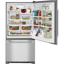 Maytag 30 inch 19 cu Bottom Mount Fridge MBR1957FEZ - Scratch and Dent