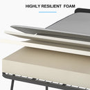 Ebern Designs 38" Rollaway Folding Bed with 4" Memory Foam Mattress & Wheels
