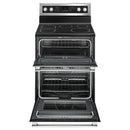 Maytag 30" Double Oven Electric Range with True Convection – YMET8800FZ – Scratch & Dent