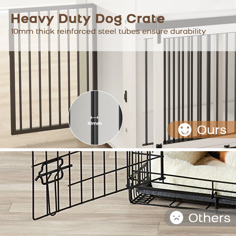 Tucker Murphy Pet™ 39"L Wooden Dog Crate Table C111578828 - Like New
