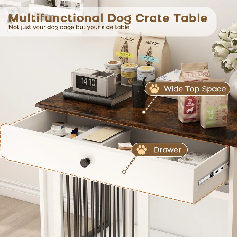 Tucker Murphy Pet™ 39"L Wooden Dog Crate Table C111578828 - Like New