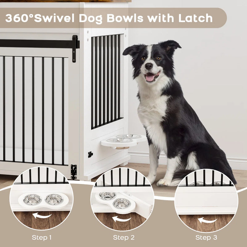 Tucker Murphy Pet™ 39"L Wooden Dog Crate Table C111578828 - Like New