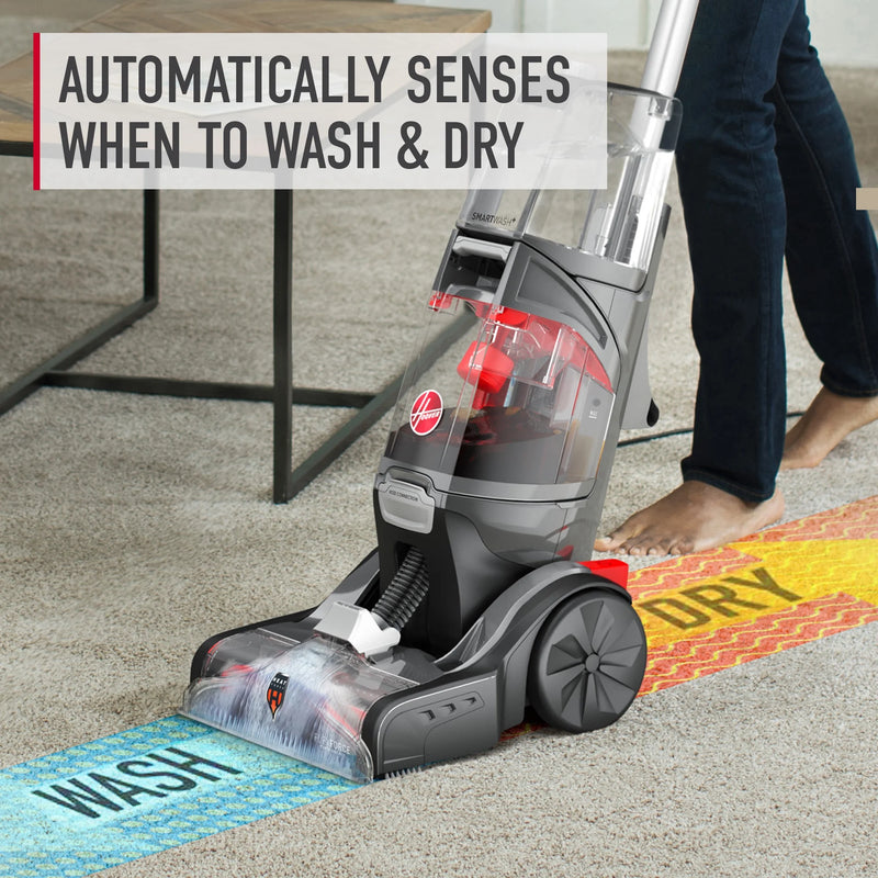 Hoover SmartWash Essentials Automatic Upright Carpet Cleaner Machine FH52110 - Refurbished