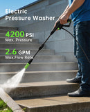Patoolio 4200PSI Electric Pressure Washer W6-G - Refurbished