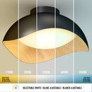 Artika Adara 15 in. LED flush mount light 5 CCT