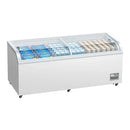 Congélateur coffre convertible Hisense 24,7 pi³ à porte vitrée, utilisable en mode commercial ou en mode réfrigérateur (HICFC-700) - Légères rayures et bosses 