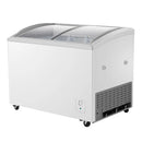 Hisense 10.3 cu Commercial Reach-In Glass Door Convertible Chest Freezer or All Fridge HICFC-303C - Scratch and Dent