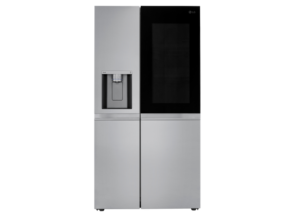LG 36 inch 27 cu Side by Side Fridge with InstaView LRSOS2706S - Scratch & Dent