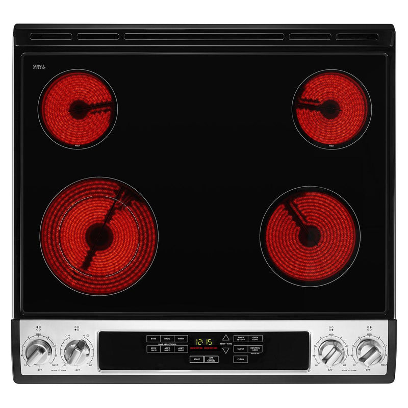 Amana 30in Slide-In Electric Range YAES6603SFS IMAGE 5