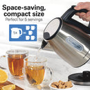 Bouilloire Hamilton Beach 1,2 L en acier inoxydable 40852C - Remis à neuf