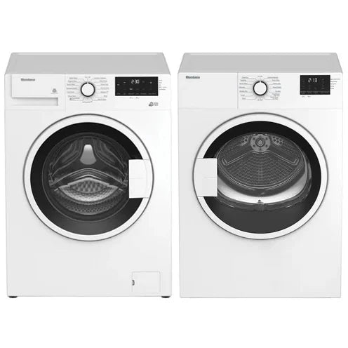 Blomberg Front Load Washer and Vented Electric Dryer Set WM72200W, DV17600W2- Scratch & Dent