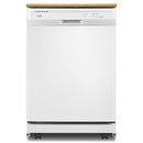Whirlpool 24" Portable Dishwasher 64 dBA WDP370PAHW - Scratch & Dent