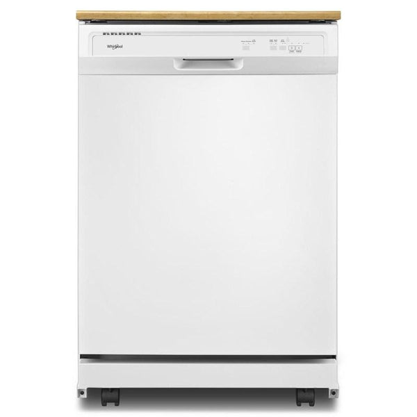 Whirlpool 24" 64 dBA Portable Dishwasher WDP370PAHW - Scratch and Dent