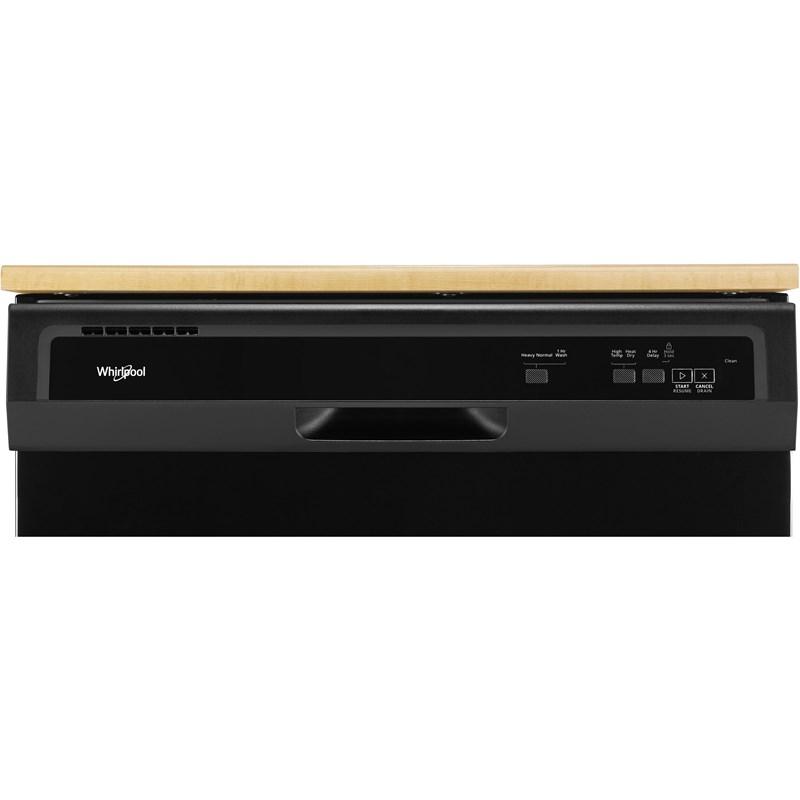 Whirlpool 24" 64 dBA Portable Dishwasher WDP370PAHB - Scratch and Dent