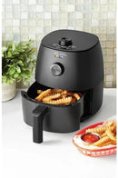 Mainstays 2.2 Quart Compact Black Air Fryer