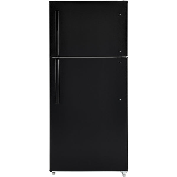  GE 18 cu.ft. Freestanding Top-Freezer Refrigerator MTE18HTKBB IMAGE 1