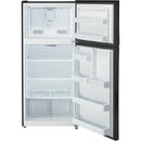  GE 18 cu.ft. Freestanding Top-Freezer Refrigerator MTE18HTKBB IMAGE 2