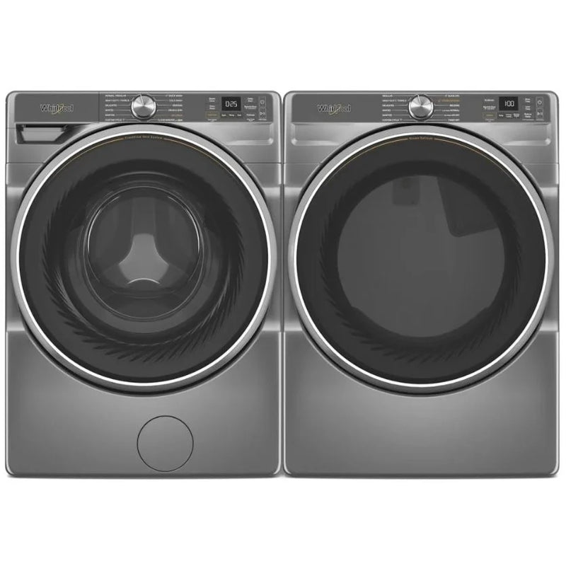 Whirlpool Front Load Washer & Electric Dryer Laundry Pair - WFW6720RR , YWED6720RR