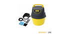 Stanley 1.5 Peak HP 1 Gallon Portable Poly Wet Dry Vacuum with Wall-Mount Bracket 8100101A - Refurbished