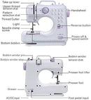 Multifunction Portable Desktop Electric Household Sewing Machine