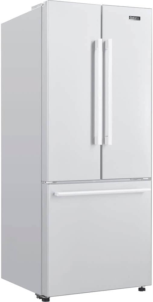 Galanz 28.5 inch 16 cu French Door Fridge GLR16FWEN16 - Refurbished