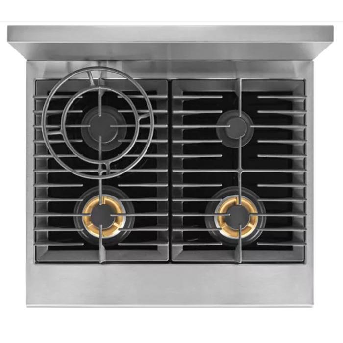 Electrolux Icon 30-inch Freestanding Dual-Fuel Range with Convection Bake E30DF74TPS IMAGE 3