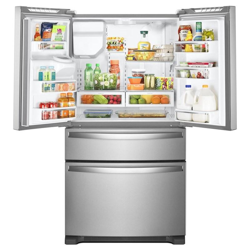 Whirlpool 36 inch 25 cu French 4-Door Fridge WRX735SDHZ - Scratch and Dent