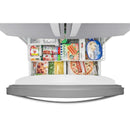 Réfrigérateur Whirlpool 36 pouces, 20 pi³, profondeur comptoir, portes françaises WRF540CWHZ - Rayures et bosses