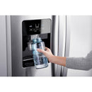 Whirlpool 36" 24.5 cu. ft. Side-by-Side Refrigerator with Ice & Water Dispenser WRS325SDHZ - Scratch & Dent