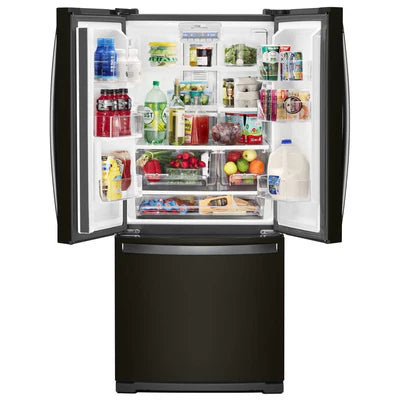 Whirlpool 30 inch 20 cu French Door Fridge WRF560SFHV - Scratch and Dent