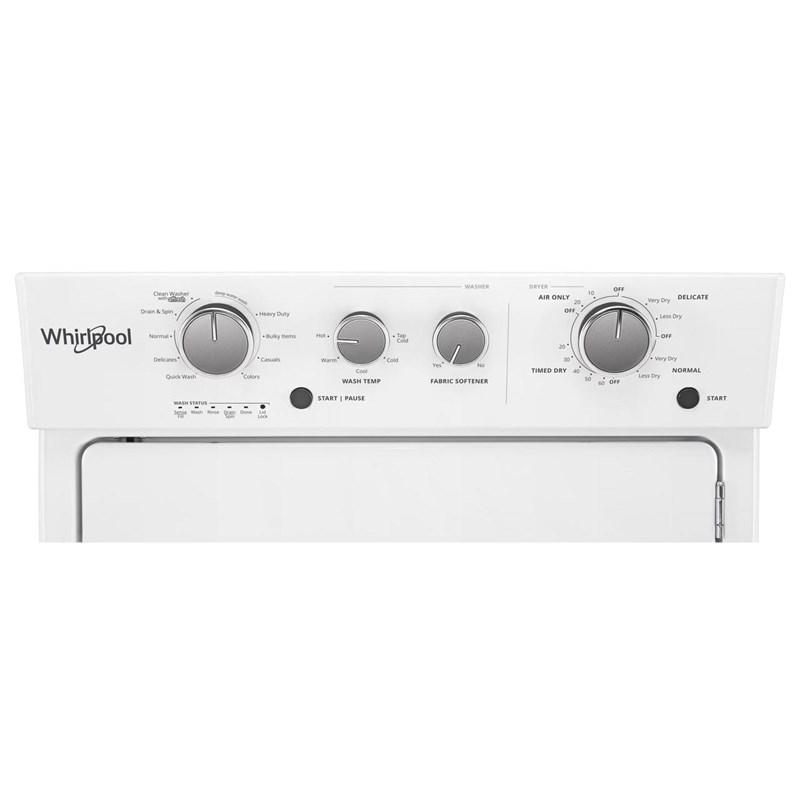 Whirlpool 27" Electric Laundry Center YWET4027HW - Scratch and Dent